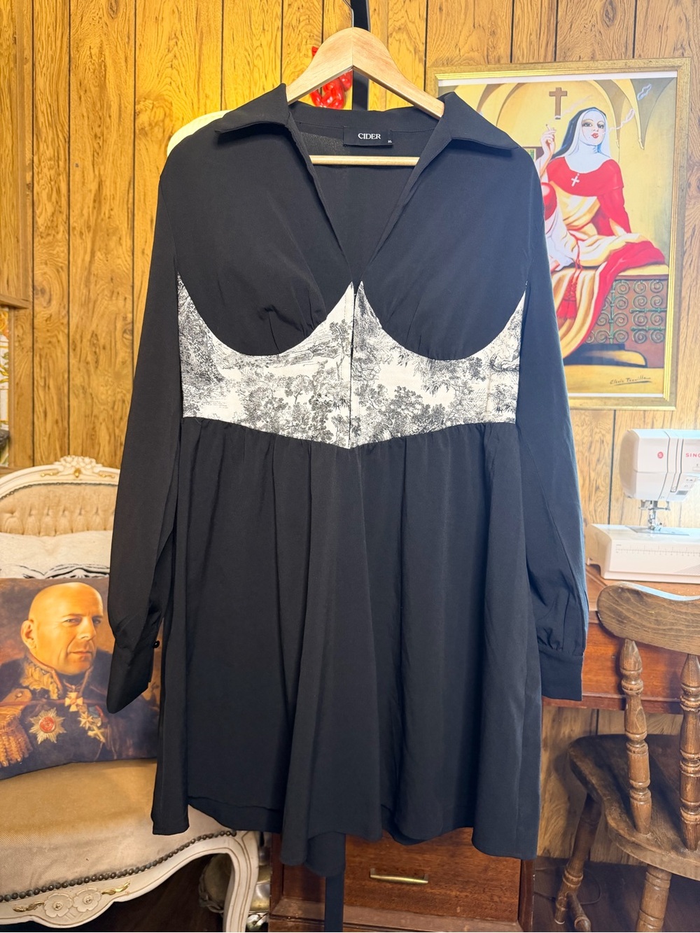 Cider | Dresses | Cider Howler Monkey Toile Corset Dress